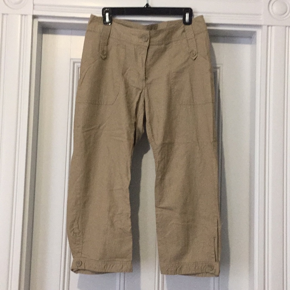 H&M Tan Capris for Women
